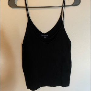 American Eagle Fleece CrissCross Tank